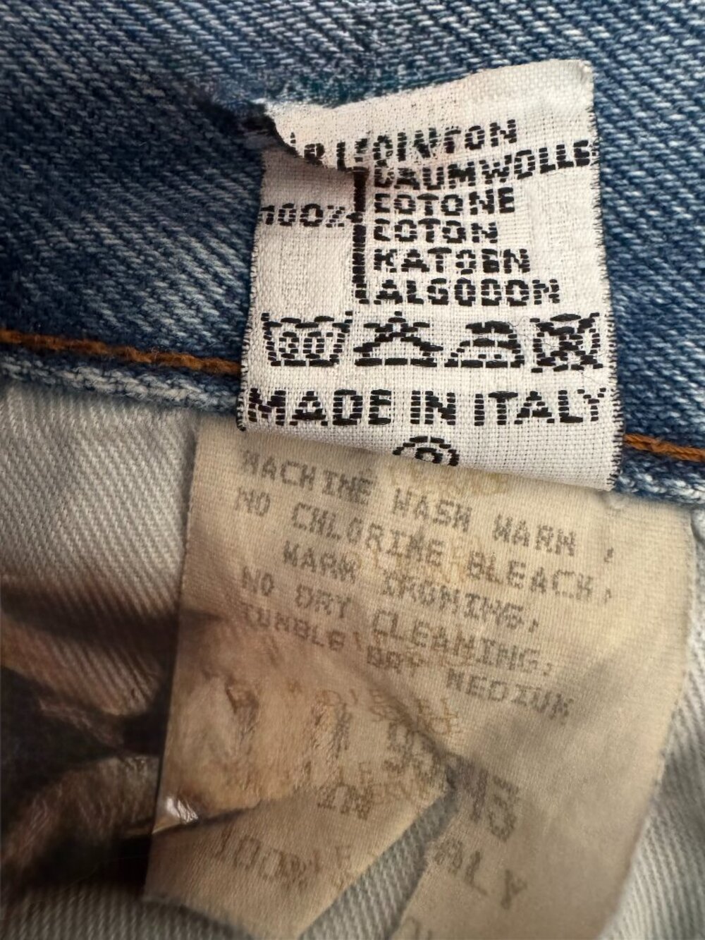 Diesel Industry button-fly, straight-leg jeans - Picture 4 of 5